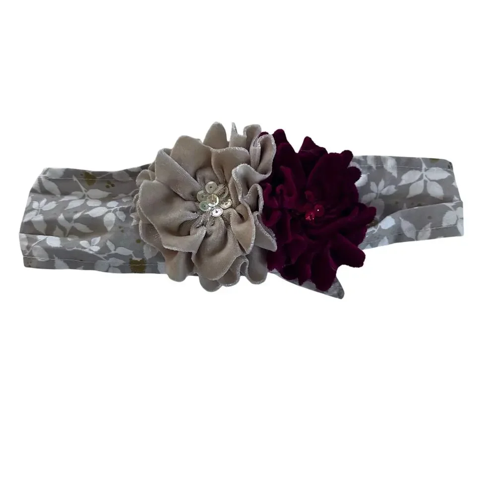 Giggle Moon Adjustable Floral Hair Tie Wrap - Youth